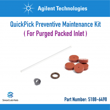 Agilent QuickPick PM kit, for purged packed inlet