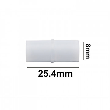 Bel-Art Spinbar® Teflon® Cylindrical Magnetic Stirring Bar; 25.4 x 8mm, White