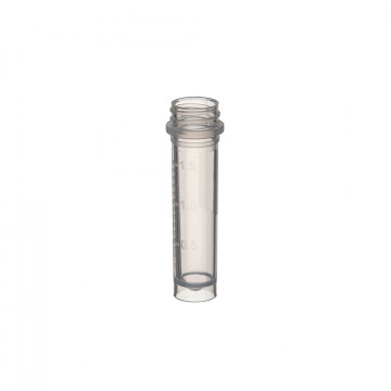 Labcon SuperClear® 2.0 mL Freestanding Screw Cap Microcentrifuge Tubes with Elastomeric Caps, Sterile (500pcs x 10 packs)