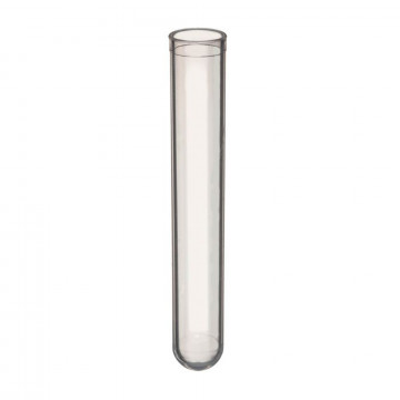 Labcon SuperClear® 12x75 mm Culture Tubes with Separate Dual Position Caps, Polystyrene, in Bags (1000pcs x 1 pack)