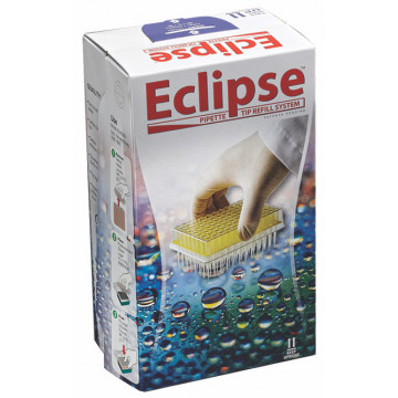 Labcon Eclipse™ FlexTop™ 300 uL Extended Pipet Tips with UltraFine™ points, in Eclipse™ Refill (96pcs x 6 racks x 10 packs)